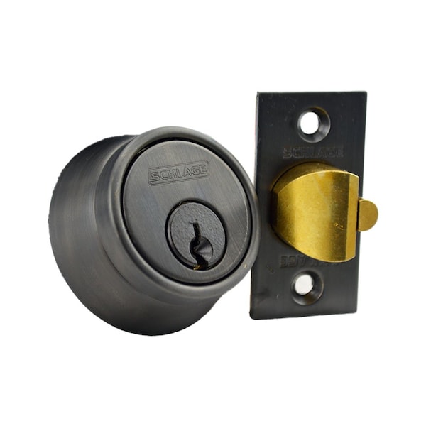 Schlage Commercial B252P613 Double Cylinder 6 Pin Deadlatch Deadbolt C Keyway 12103 Latch 10001 B252P613 - main